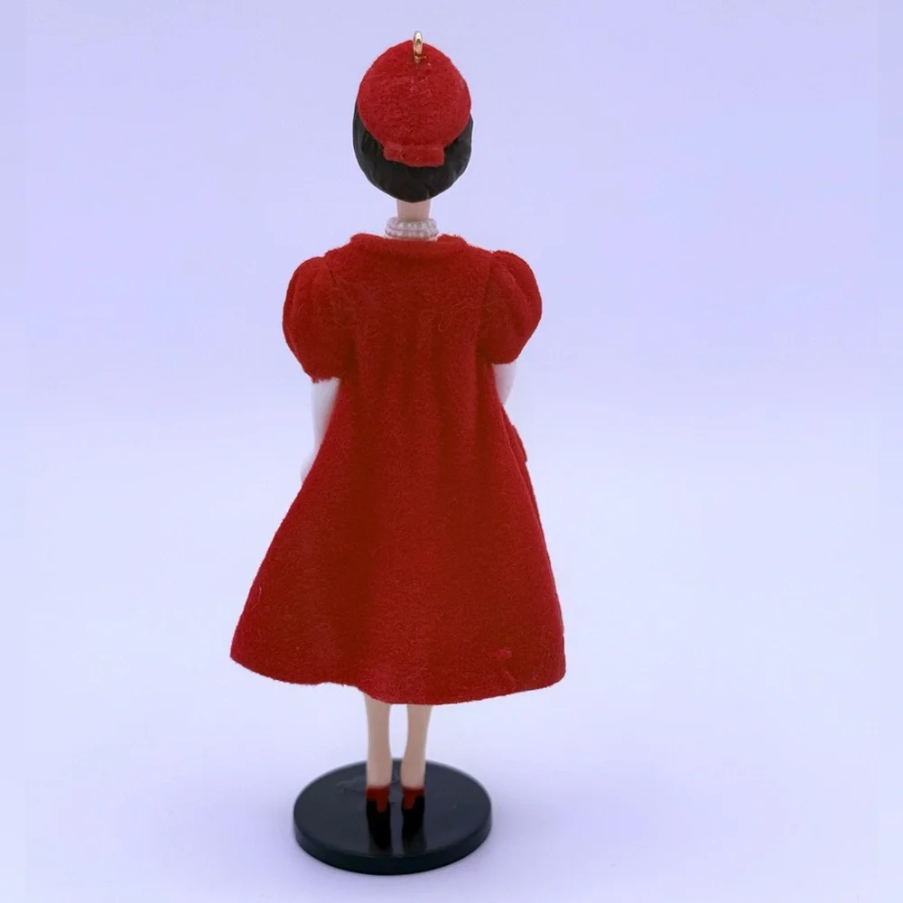 Vintage Silken Flame Barbie 1998 Hallmark Keepsake Christmas Ornament In Box